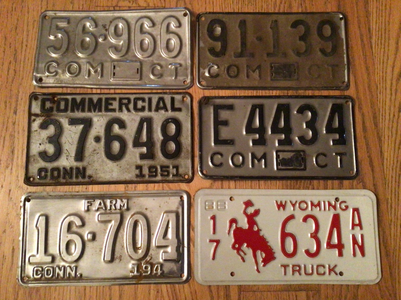 FARM, COMMERCIAL AND TRUCK PLATES The H.A.M.B.
