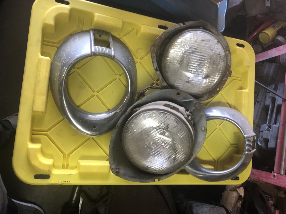 1940 ford headlight buckets and ring | The H.A.M.B.
