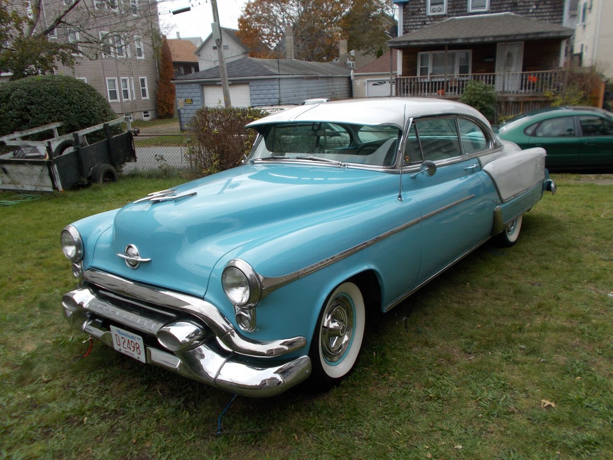 1953 Oldsmobile 98 Holiday Coupe Two Tone RARE The H.A.M.B.