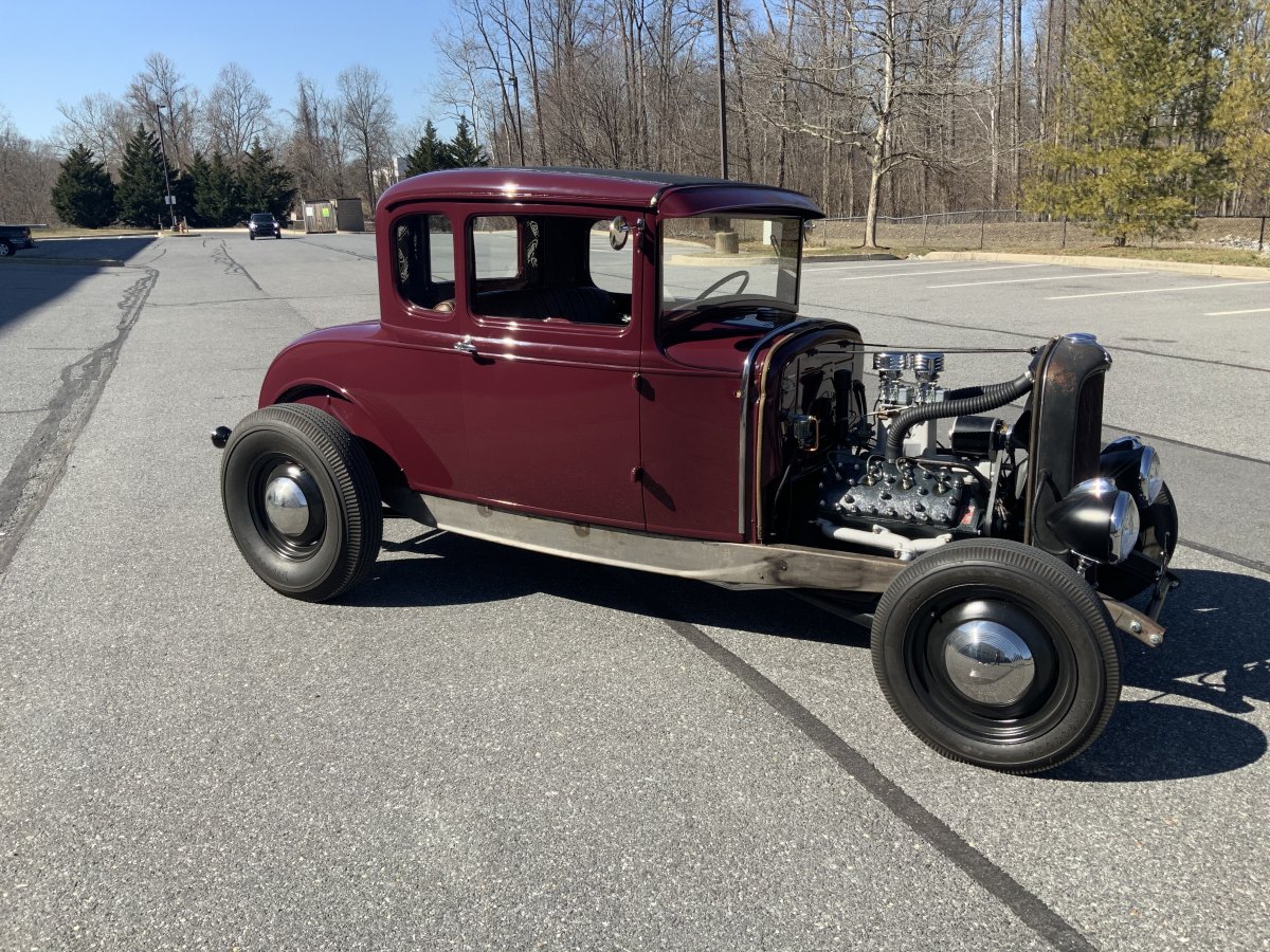 1930 Ford Model A on a 1932 frame. The H.A.M.B.