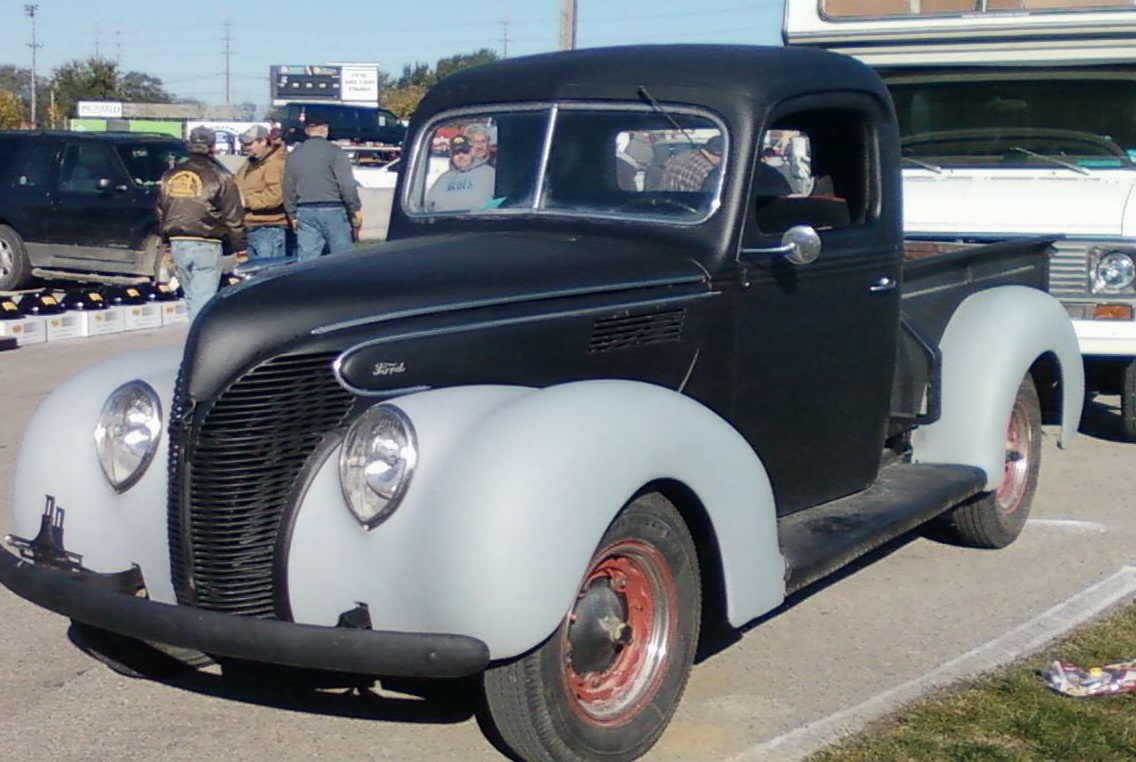 Customs 38 ford truck, can I take a '40 ford front clip and bolt on
