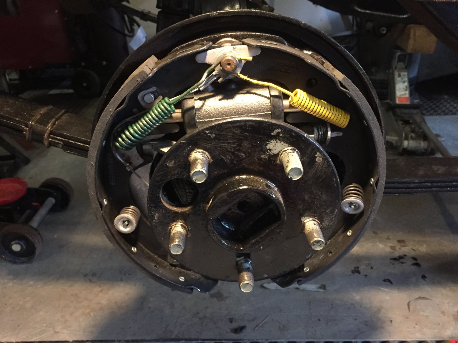 Technical - brake springs rear ? | The H.A.M.B.