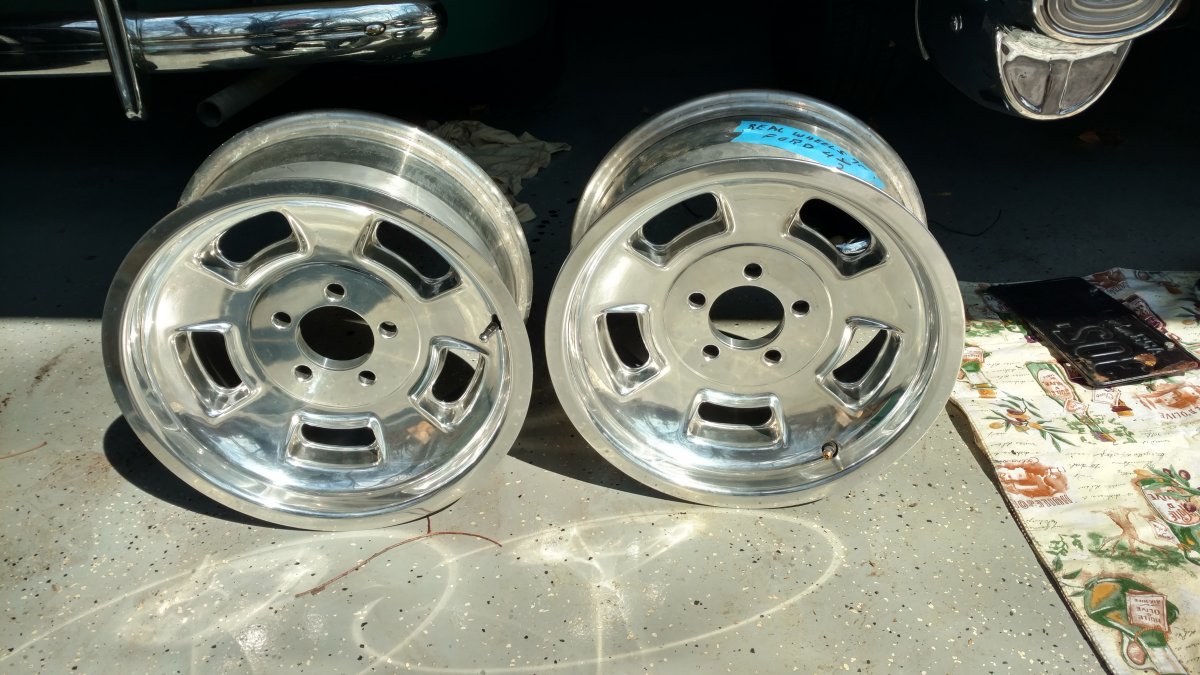 Two real wheels 7x15 4.5 bolt pattern The H.A.M.B.