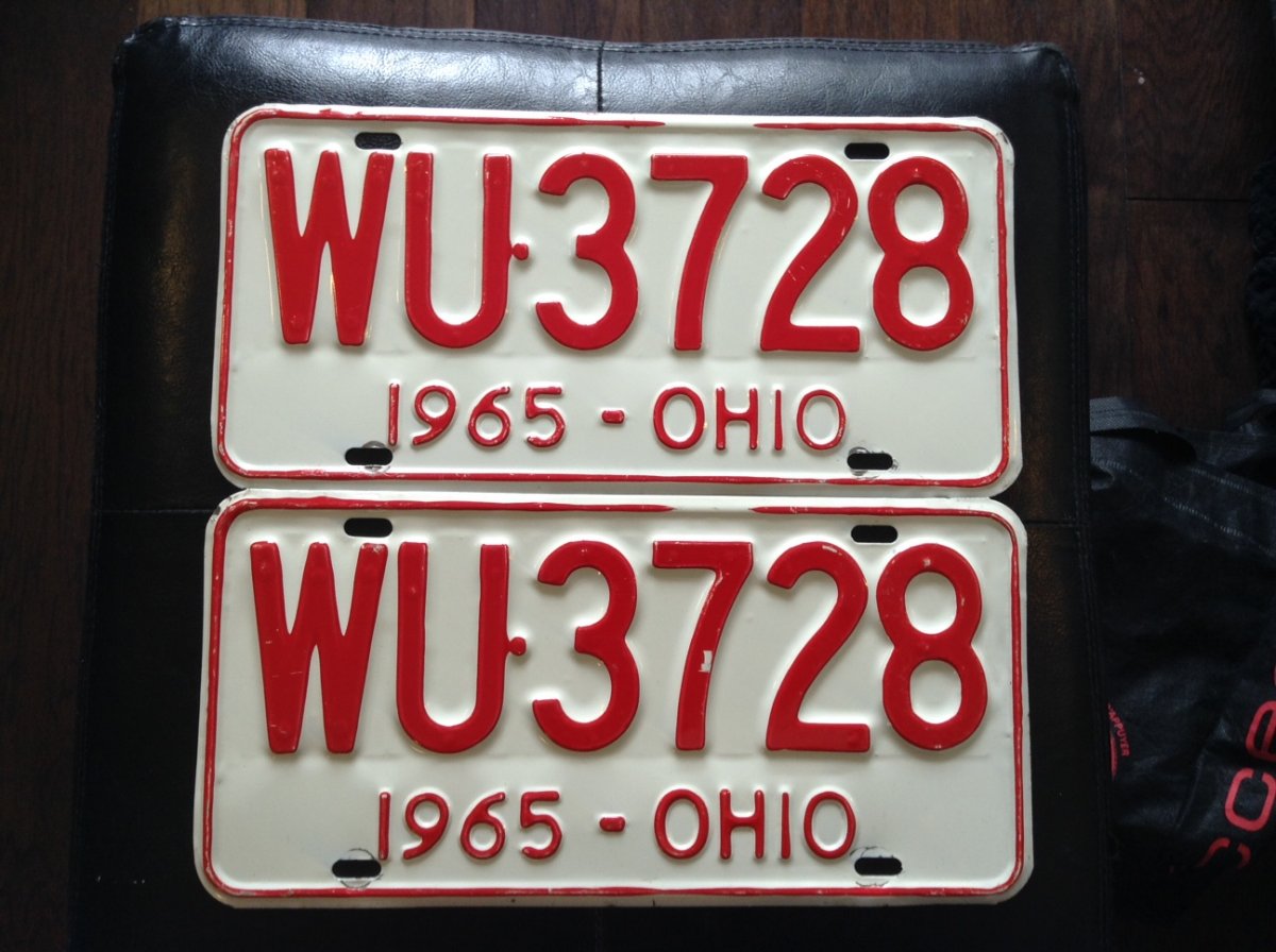 "Vintage . USA / CANADA License Plates" The H.A.M.B.