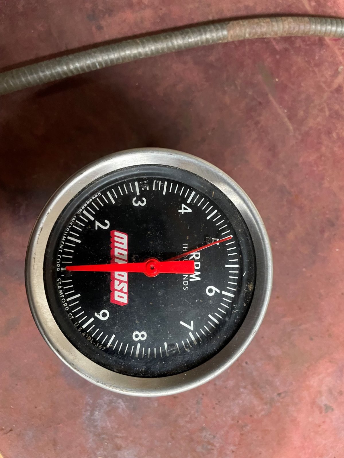 Moroso Mechanical Tach with Cable | The H.A.M.B.