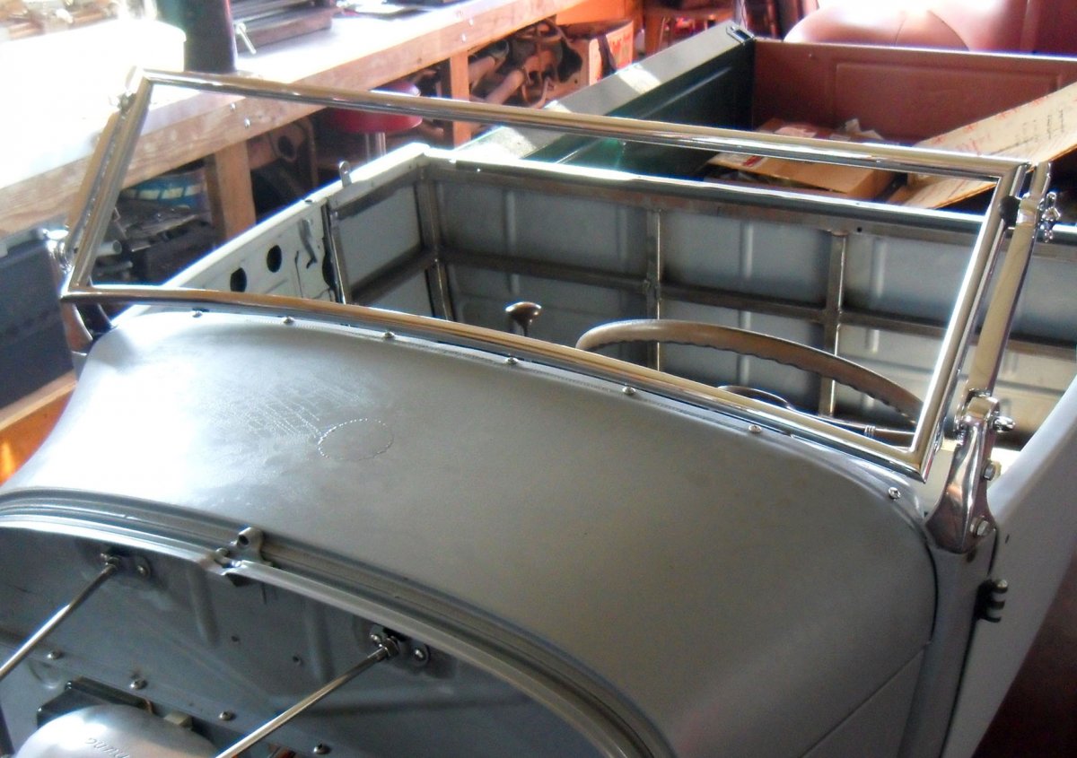 1928 29 Model A Roadster windshield The H.A.M.B.