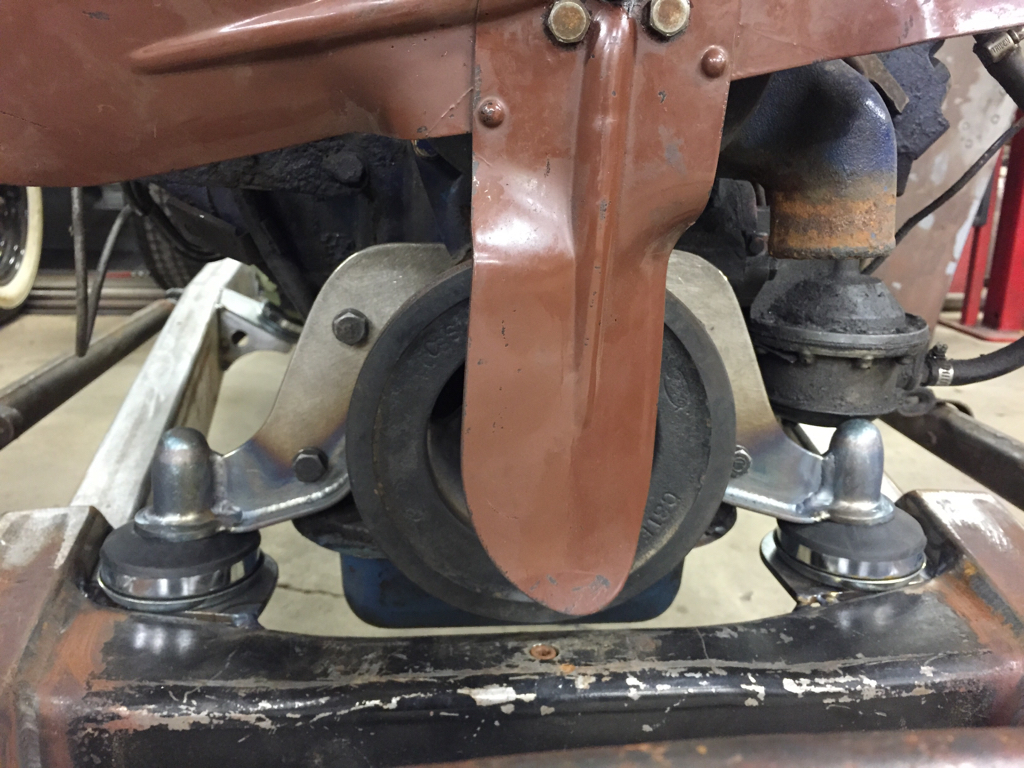 Hot Rods Y block front engine mount ideas. The H.A.M.B.