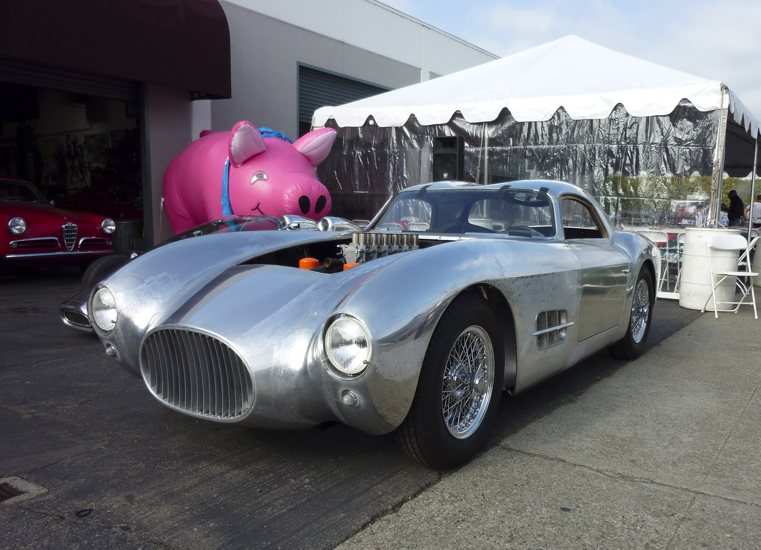 All Aluminum, Hand Built, Ferrari V12 Powered = Breathtaking. The