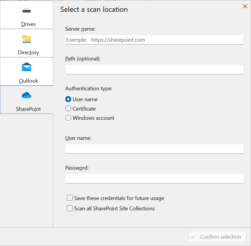 Select Scan Targets And Search For Files More Easily JAM Software