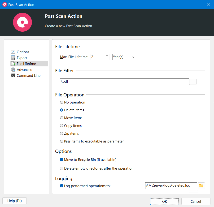 File Lifecycle Management with SpaceObServer JAM Software