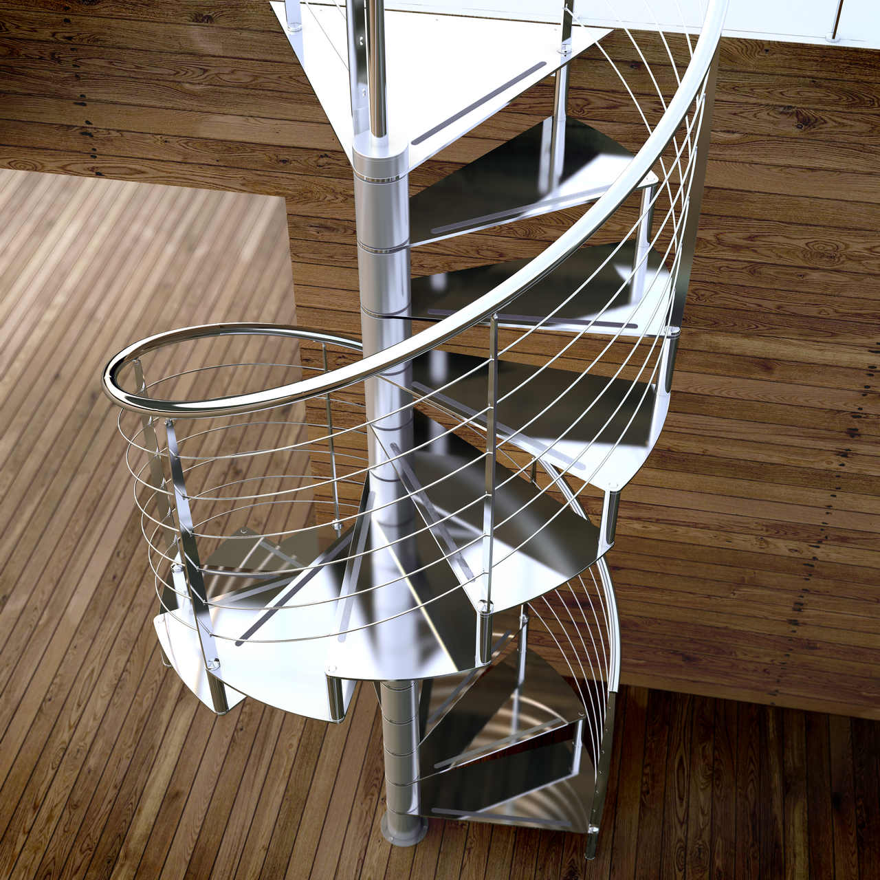 Spiral Staircase JAMAR VOLUTED TGFL Jamar Malta Residential