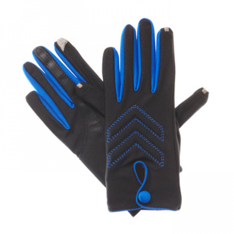 Isotoner Women's smarTouch Brights Modern Chevron Driving Glove
