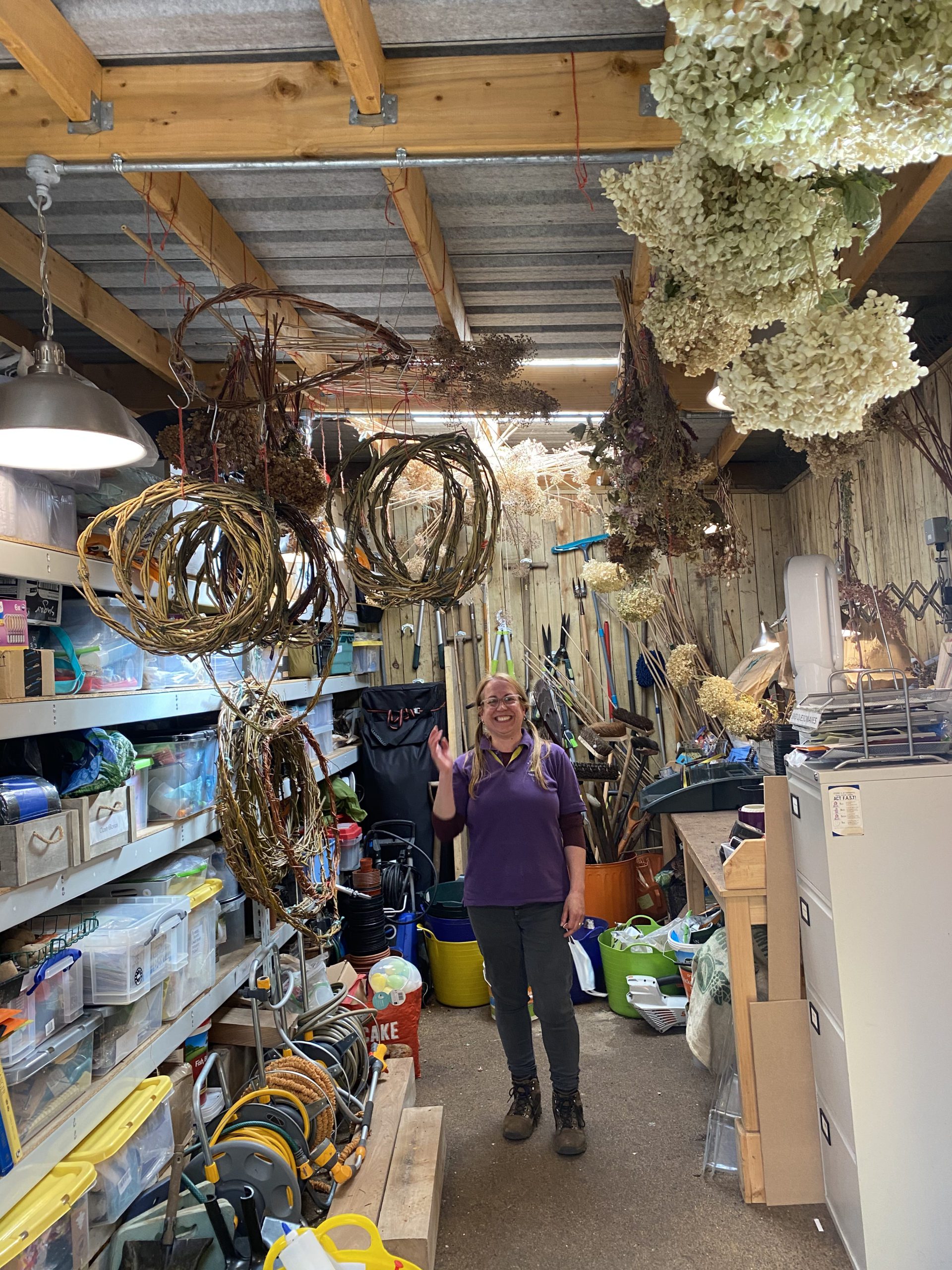 The bowling balls were made from red cabbage James AlexanderSinclair