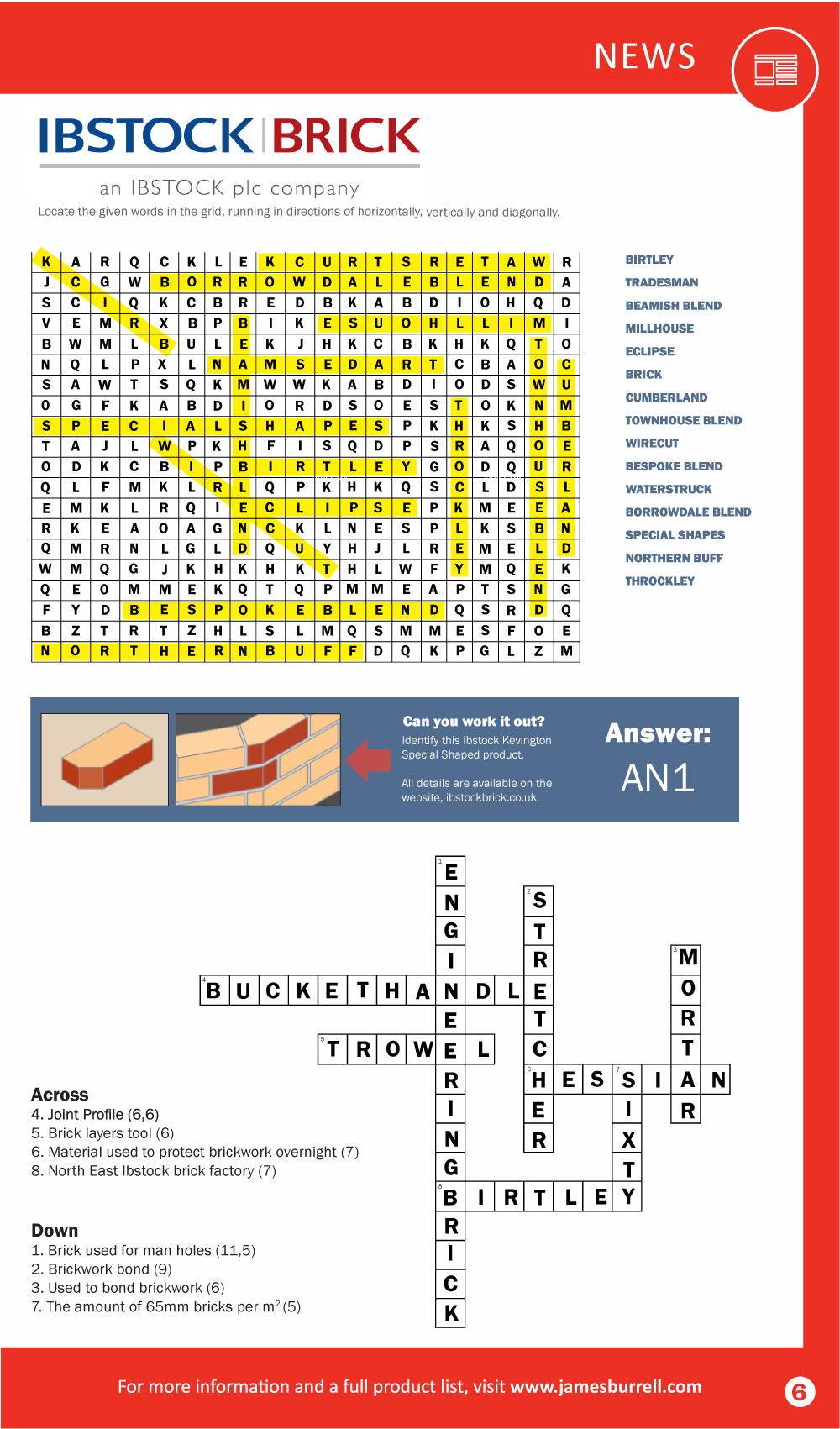 Did you guess the answers right? James Burrell Builders Merchants