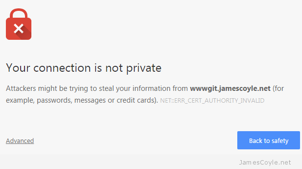 Git SSL Certificate Problem Caused By Self Signed Certificates
