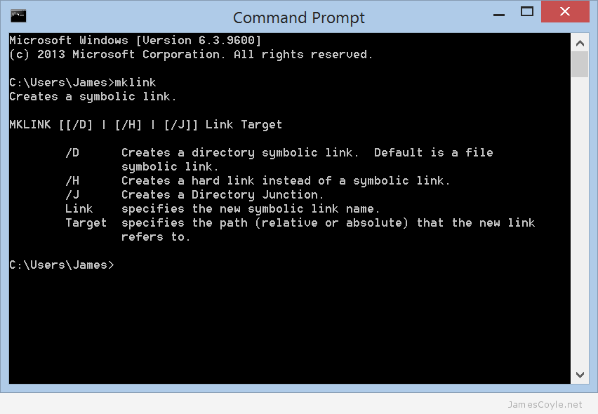 Windows Has Symbolic Links And It’s Called mklink Limited