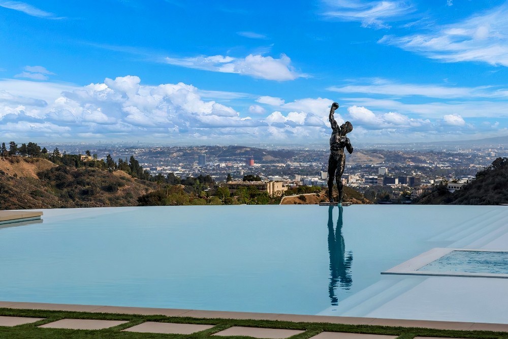 Sylvester Stallone lists his Rockythemed Beverly Hills estate for a