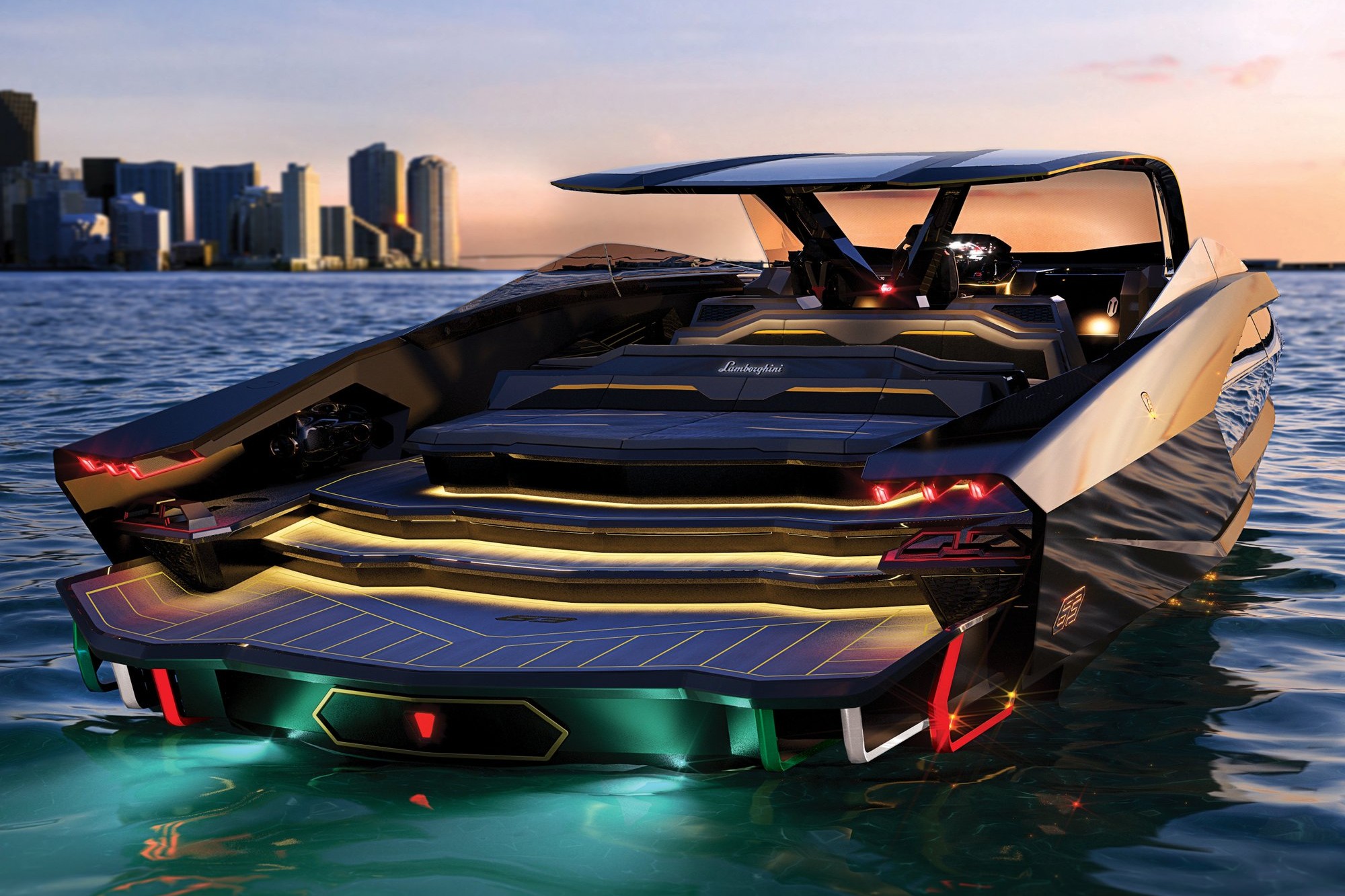 The Yacht Inspired by a Supercar: Meet the first Lamborghini boat for sale