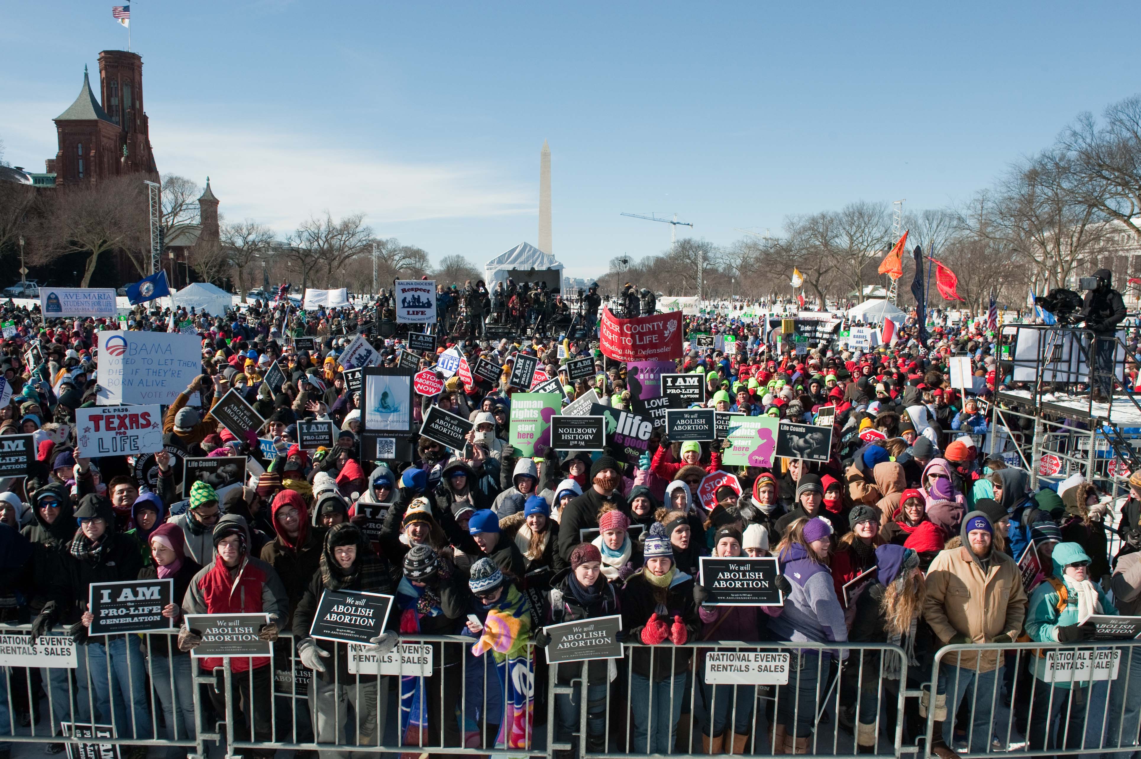 Size of the March for Life » De Civitate