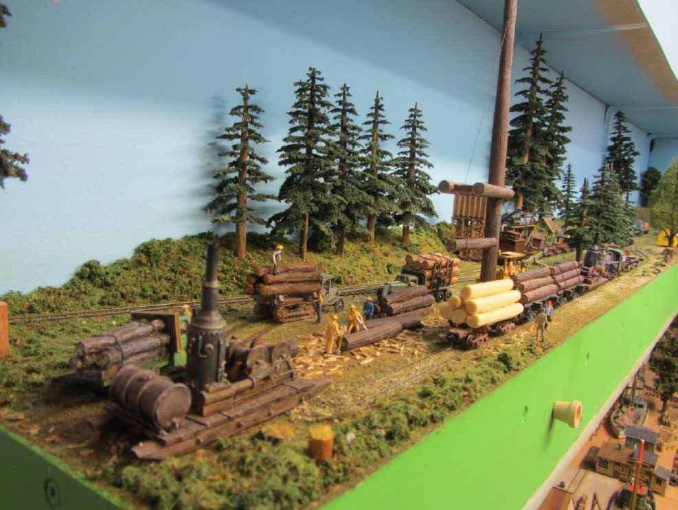 HO Scale Logging Layout James Model Trains