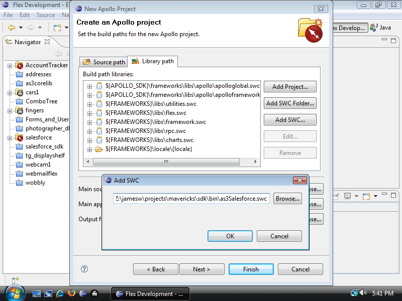 The Open Source Flex and Apollo Toolkit for James Ward