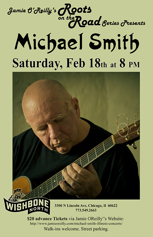 Michael Smith Illinois Feb, California Mar Concerts J. O’Reilly