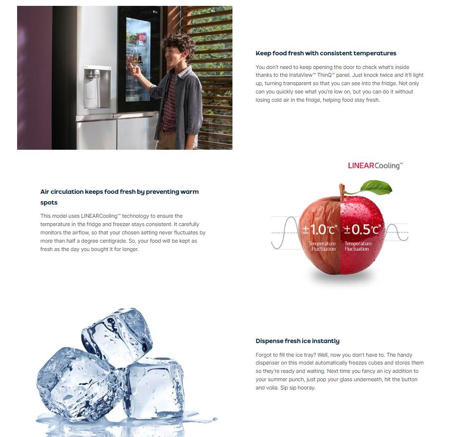 LG INSTAVIEW AMERICAN FRIDGE FREEZER + INSTANT WINS! JAMMY The UKs