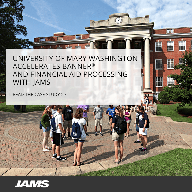 Automating Banner with JAMS JAMS at University of Mary Washington