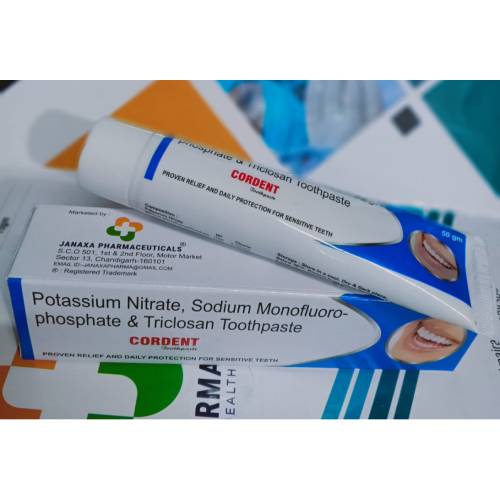 Potassium Nitrate with Fluoride Medicated Toothpaste Manufacturer and Supplier in India