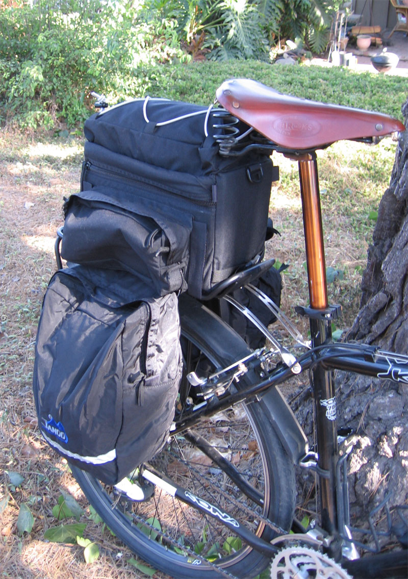 Rear Rack Pack II w/ Panniers