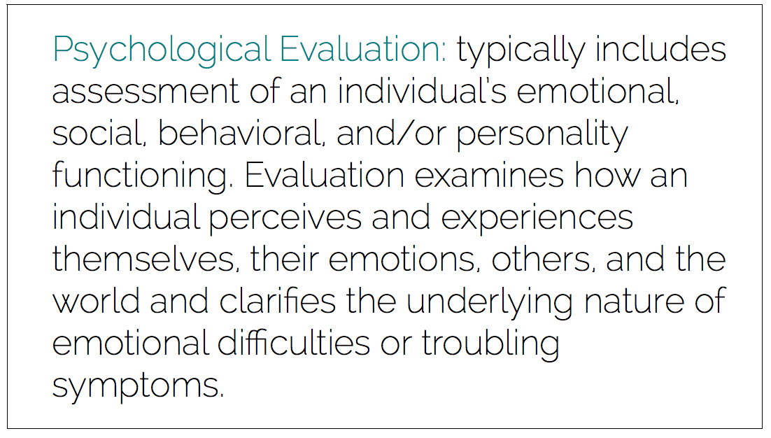 What is learned from Evaluation?