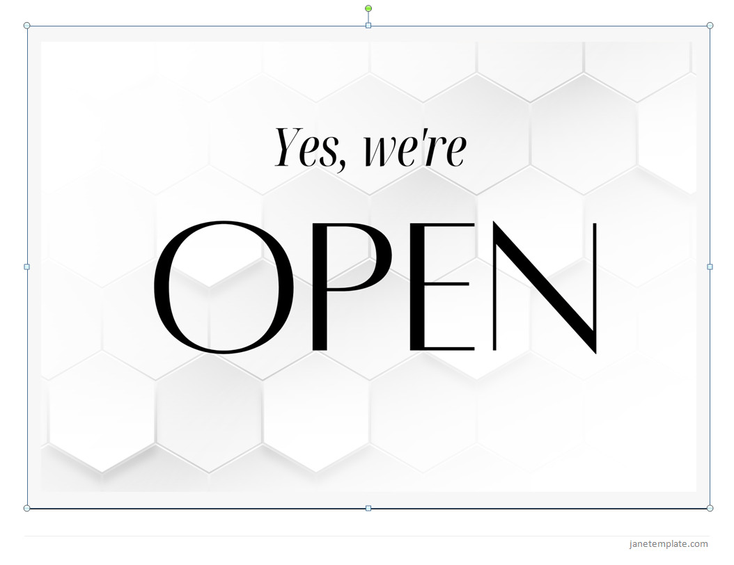 Printable Open And Closed Signs Template
