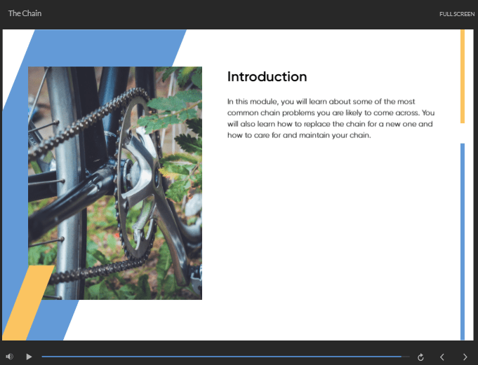 Bicycle Maintenance Course