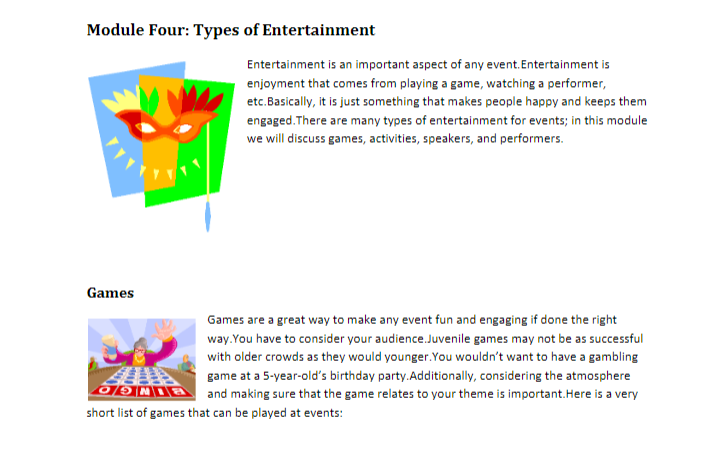 Advanced Diploma in Event Management Online