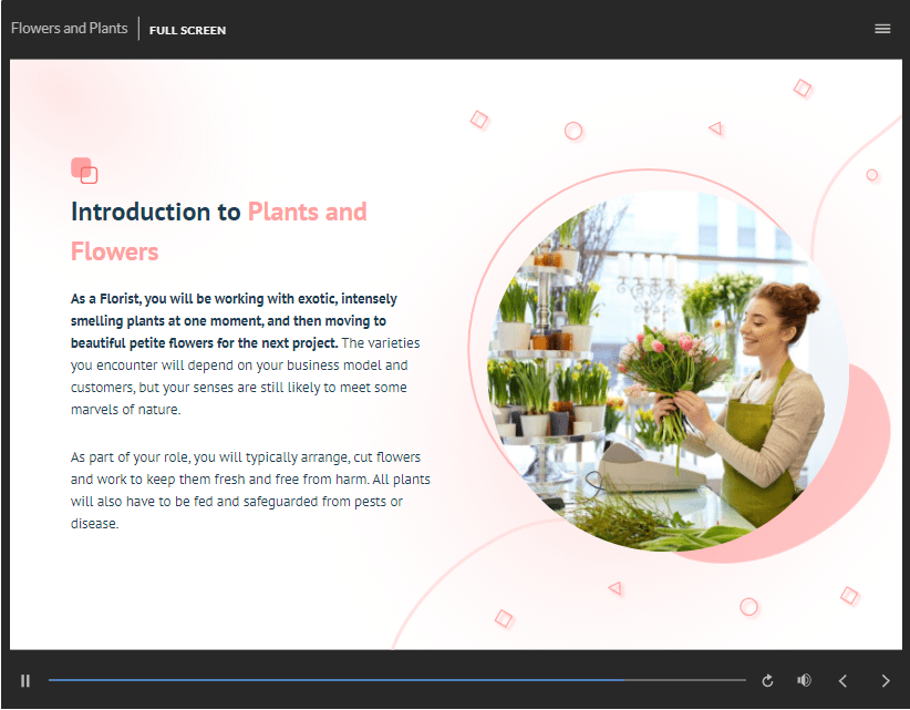 Floristry Academy Course