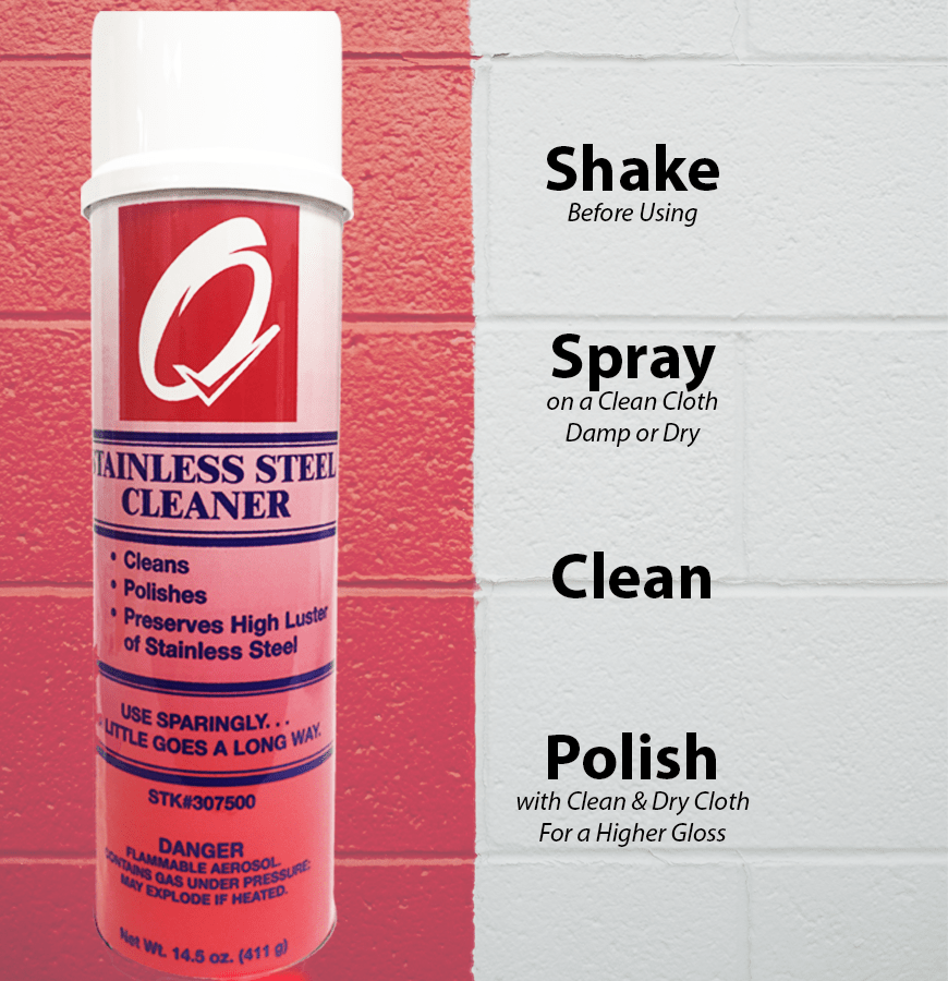 Q STAINLESS STEEL CLEANER (AEROSOL)