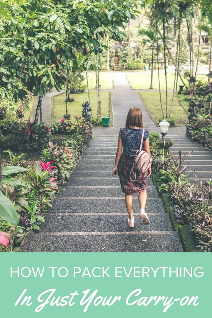 How To Pack Light And Save Money Janine In the World