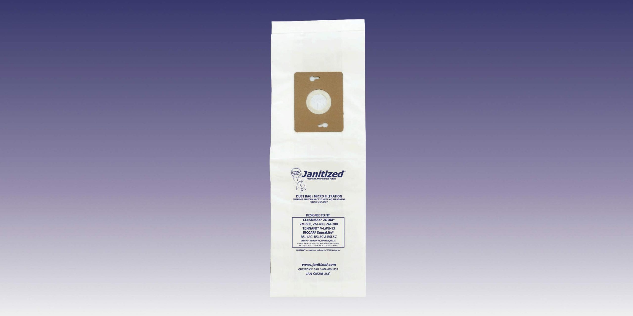 Replacement Riccar Vacuum Bags & Vacuum Filters Janitized®