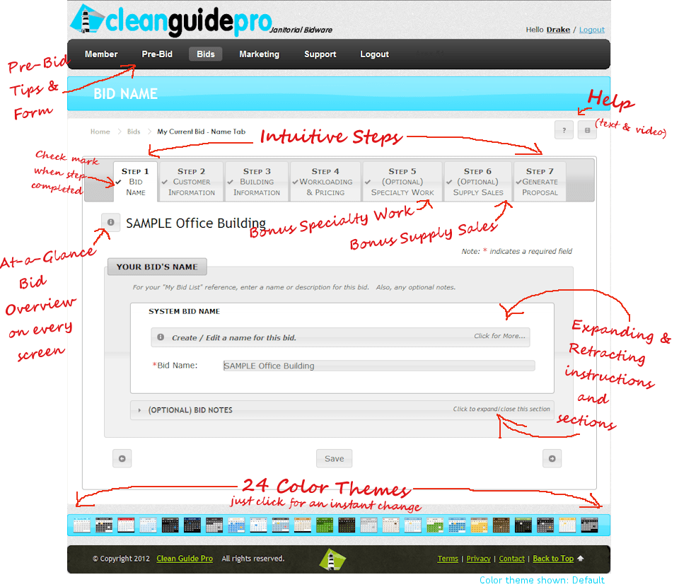 CleanlyRun · Janitorial Bidding Software · Janitorial proposals