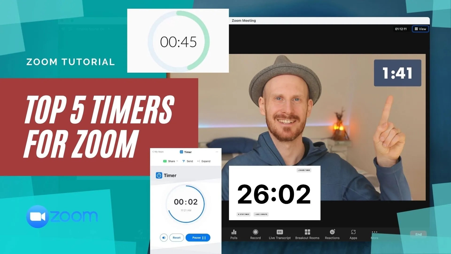 5 timers on zoom Jan Keck