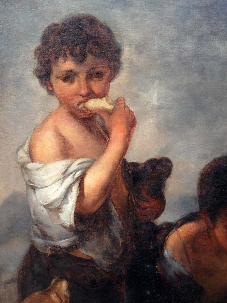 A Fine and Large 19th Century Oil on Canvas After Bartolomé Esteban