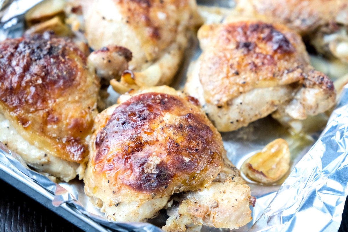 Roasted Buttermilk Chicken Thighs Recipe