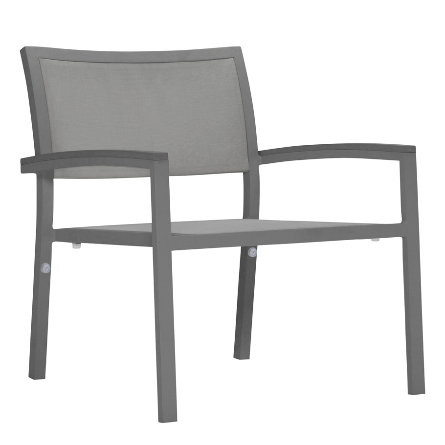 DUO STACKABLE MESH LOUNGE CHAIR JANUS et Cie