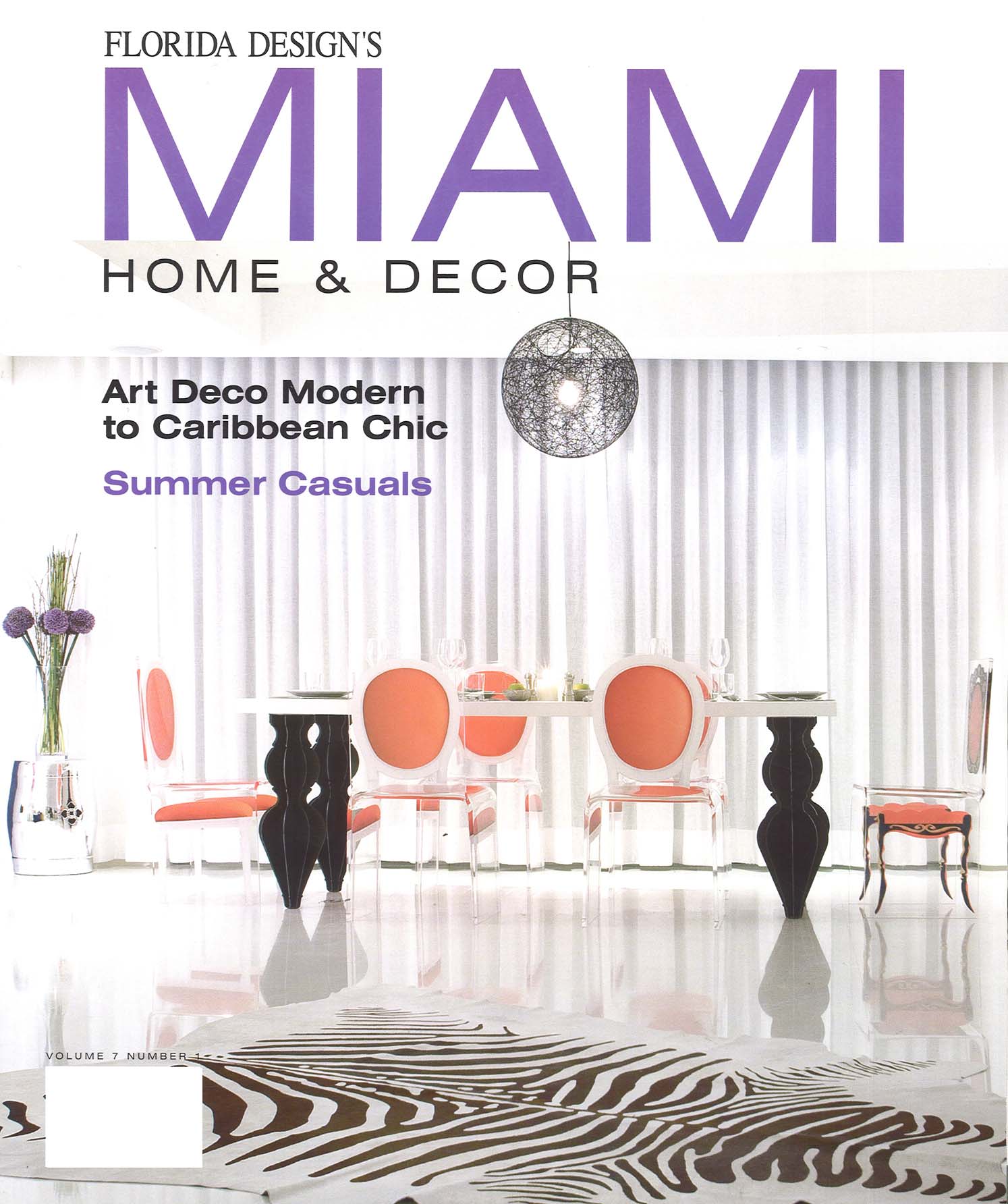 Miami Home & Decor Spring / Summer 2011 — JANUS et Cie