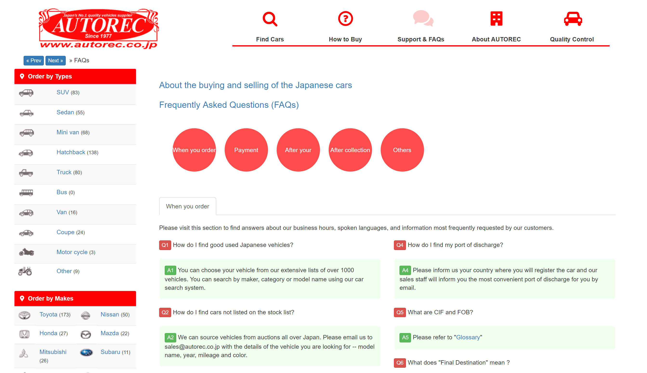 AutoRec Review How Trustworthy is this Japanese Used Car Site