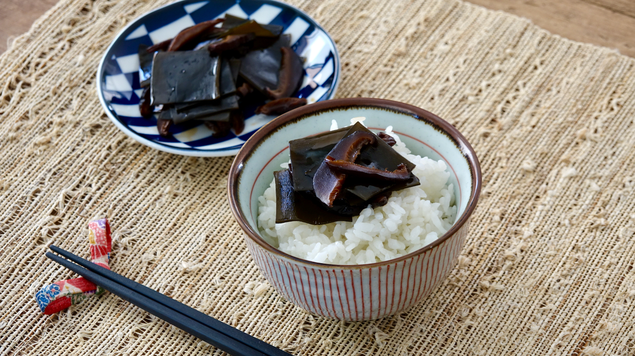 Shiitake and Kombu Tsukudani Recipe Japanese Cooking 101
