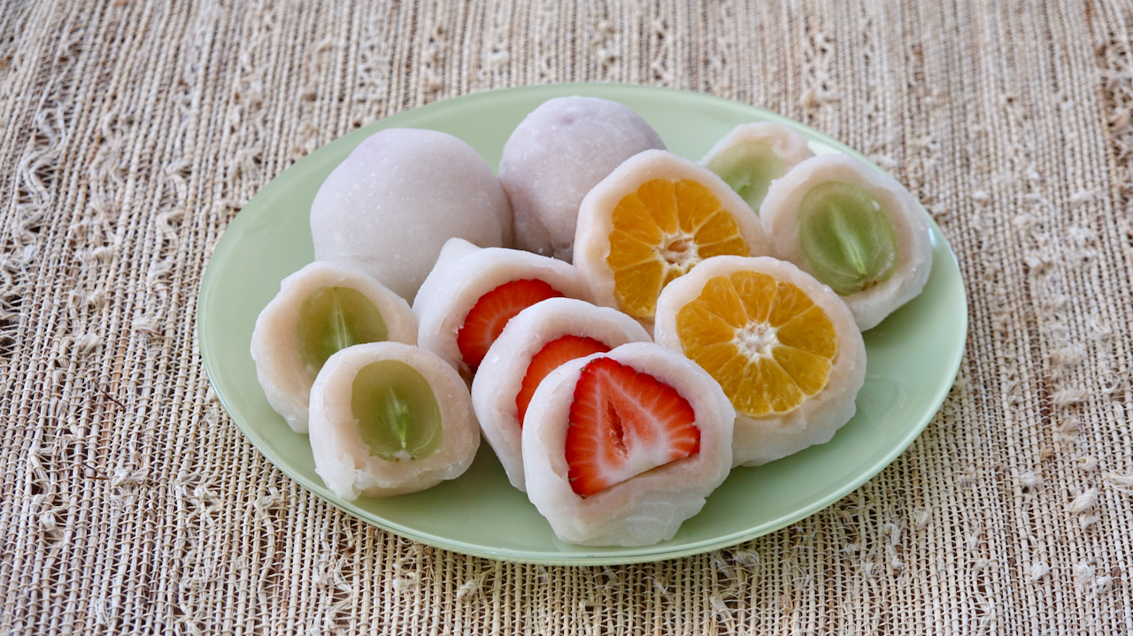 Fruit Daifuku Mochi Recipe Japanese Cooking 101