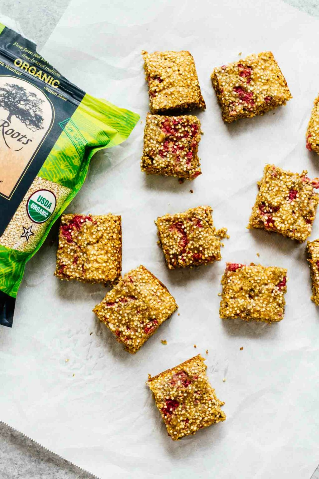 Easy Raspberry Breakfast Quinoa Bars Jar Of Lemons