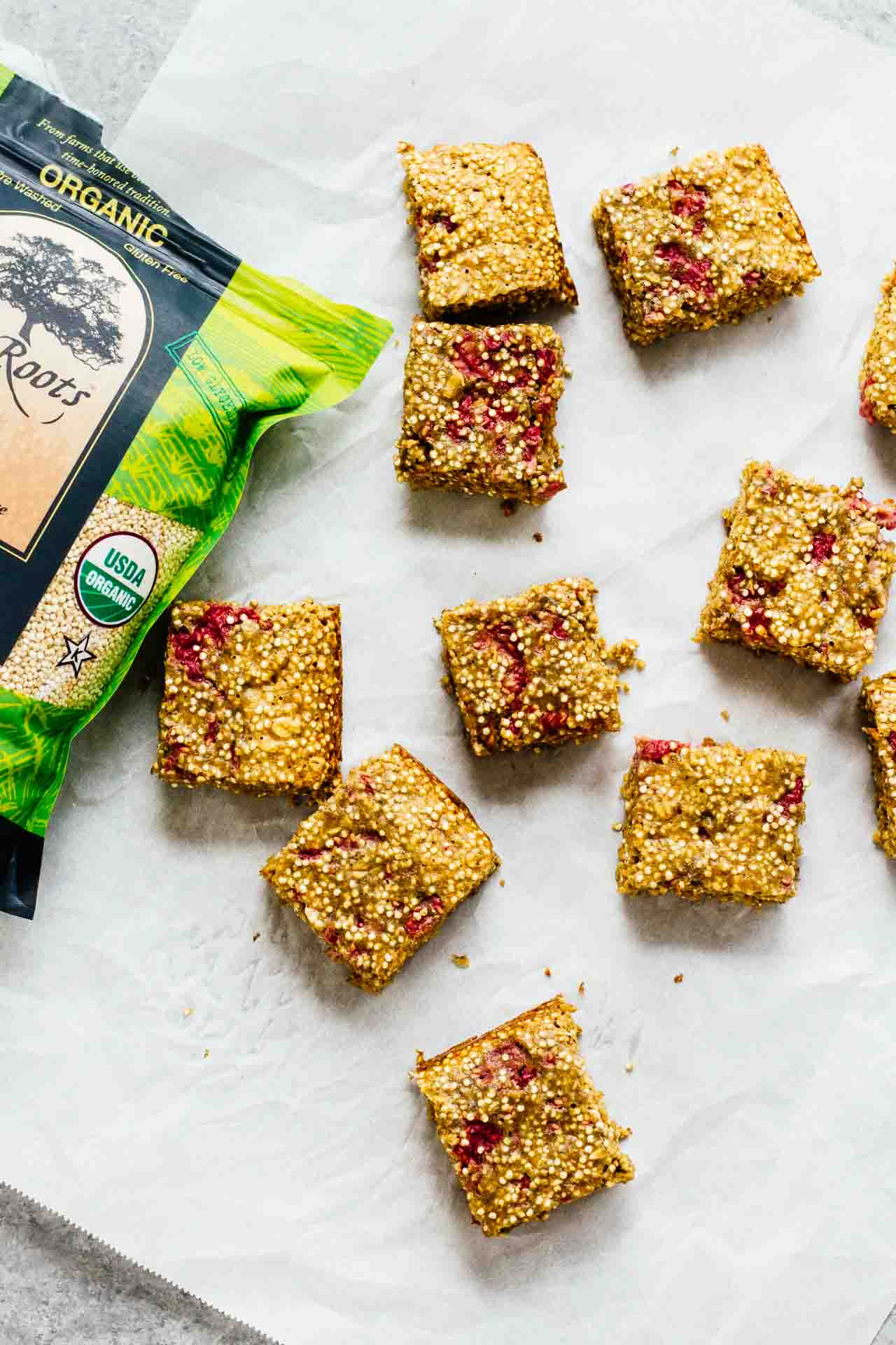 Easy Raspberry Breakfast Quinoa Bars Jar Of Lemons