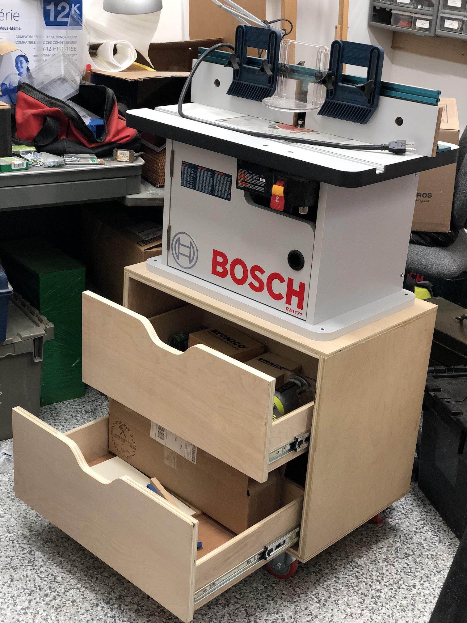 Bosch Ra1171 Style Router Table Compatible Routers